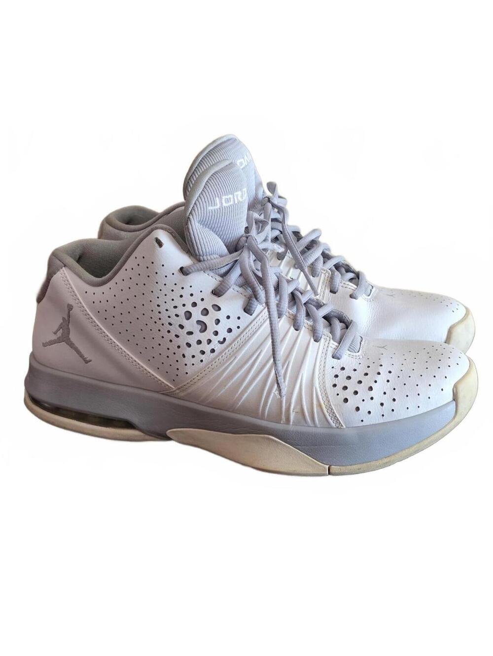 Nike Air Jordan 5 AM Basketball Shoes White Wolf Grey 11.5